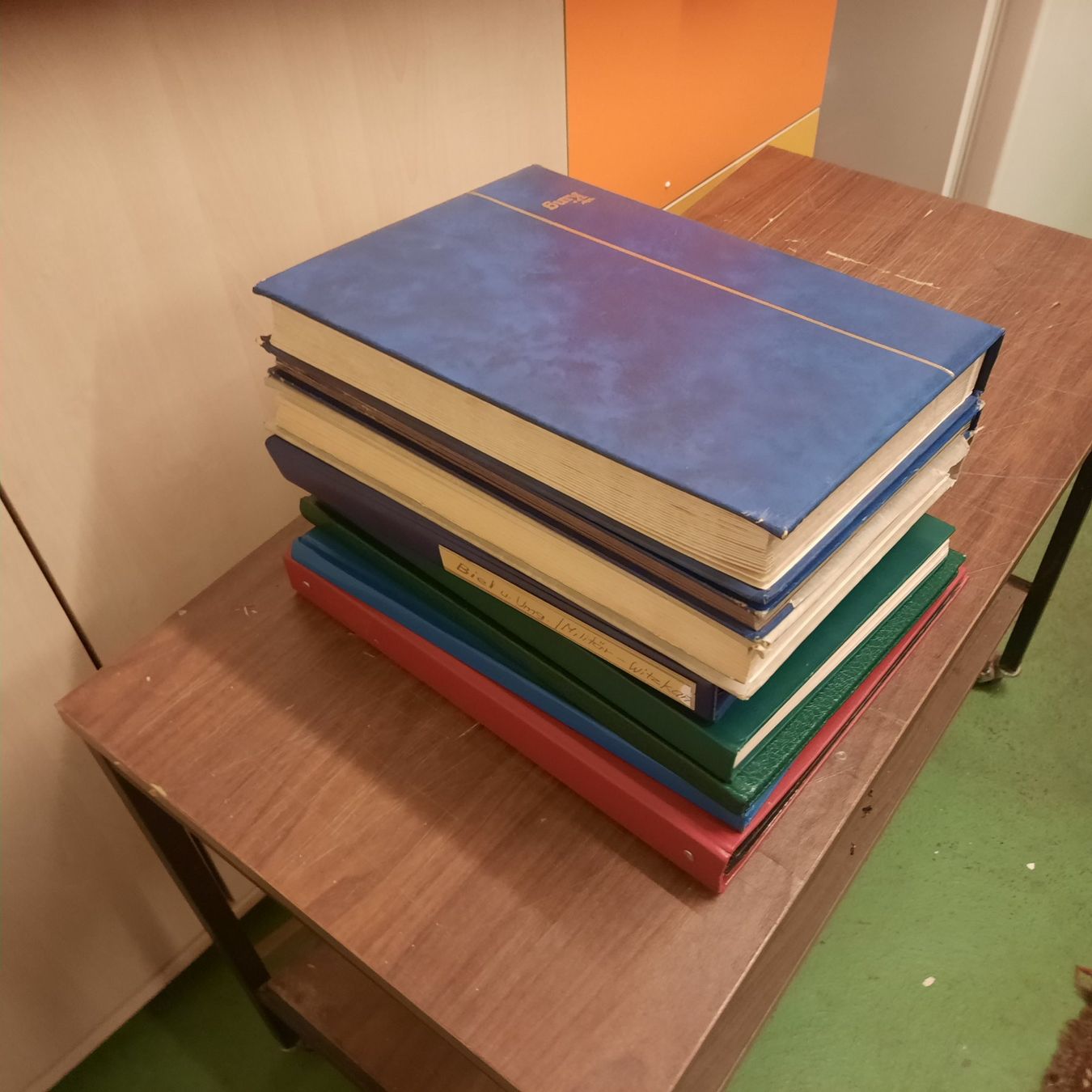 Alben: 1 Posten Briefmarken - Alben leer – Gebraucht aus Busswil BE von balu37 1