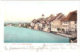 Gruss aus RHEINFELDEN (am Rhein) ca. 1905 (AG)