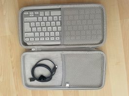 Logitech MX Keys Mini for Mac Tastatur neuwertig mit Hülle