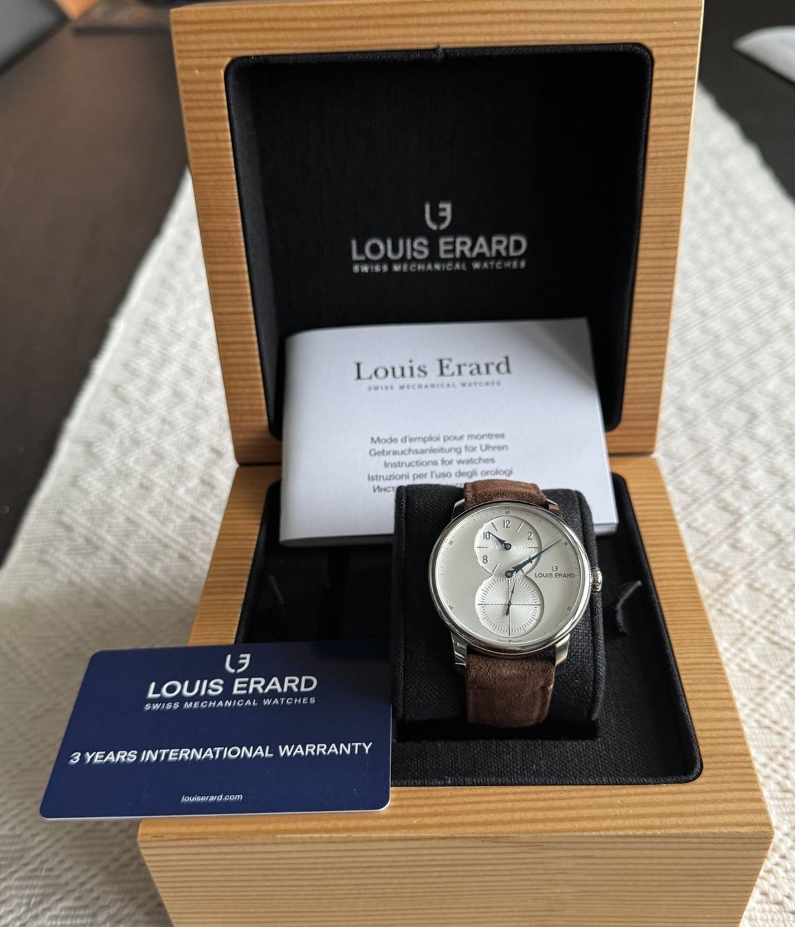 Louis Erard Orologi: Louis Erard Regulateur Excellence, Automatisches Uhrwerk – Nuovo e nell'imballaggio originale da Hombrechtikon venduto da Harosa 3