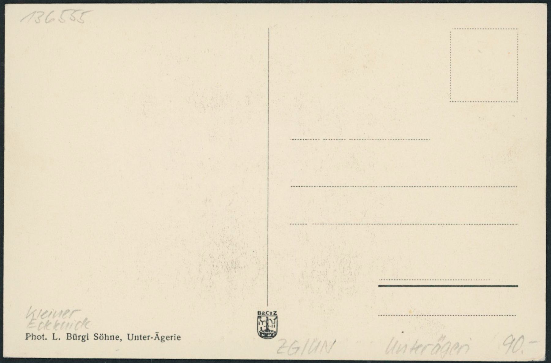 Cartoline postali: ZG Unterägeri – Nuovo (secondo la descrizione) da Schindellegi venduto da leecollect 1