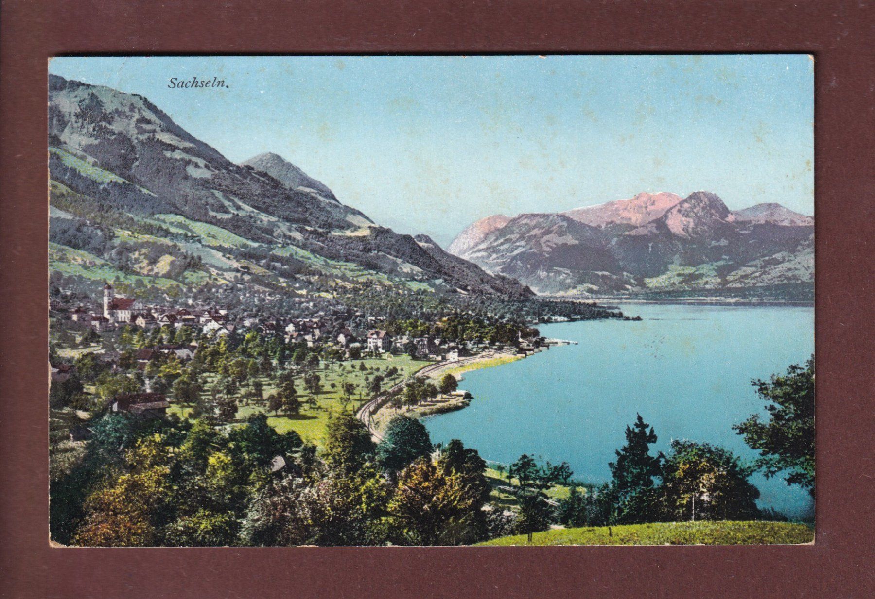 Cartoline postali: SACHSELN - 1915 – Usato da Pully venduto da nicecards