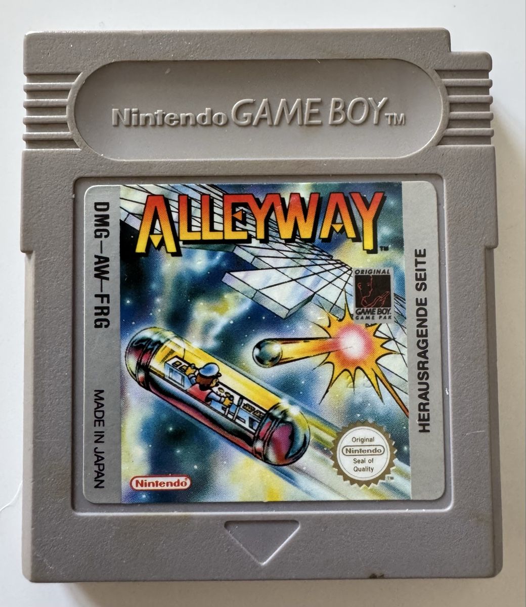 Nintendo Spiele: Alleyway FRG – Gebraucht aus Chippis von MetalDan01