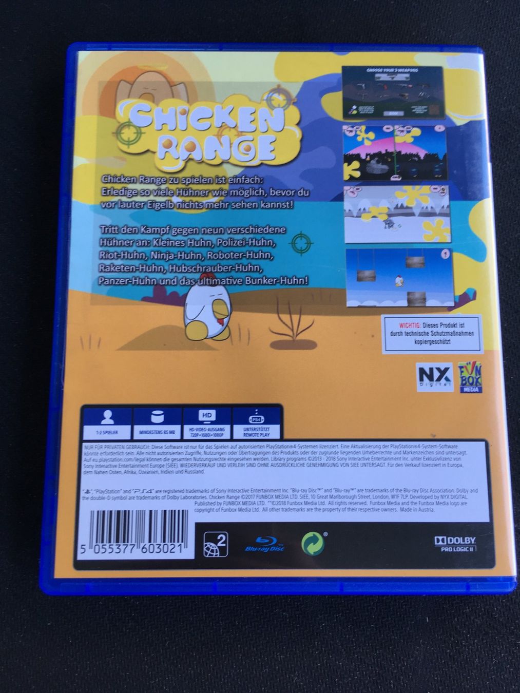 Sony Jeux: Chicken Range für Playstation 4 – D'occasion à St.Gallen par Punktchen01 1