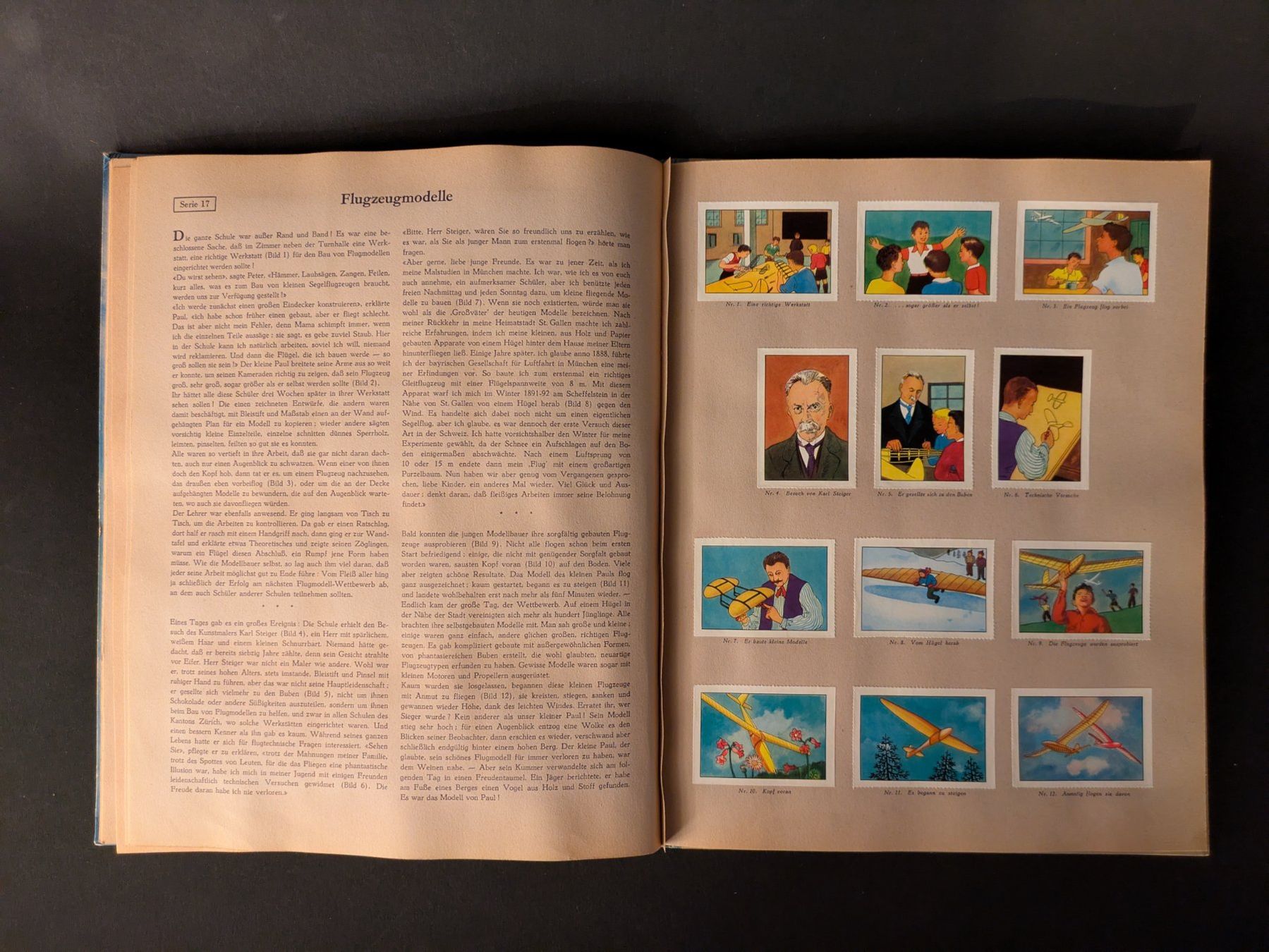 Libri: Buch. Fliegerbuch. NPCK.Bilderbuch mit Einklebebbildern 1948 – Usato da Basel venduto da Arkouda 5