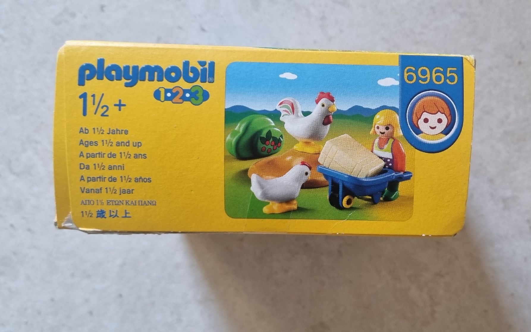Playmobil Giocattoli: Playmobil 123 "Bäuerin mit Hühnern" 6965 – Usato da Champlan venduto da acr_kkd5 2
