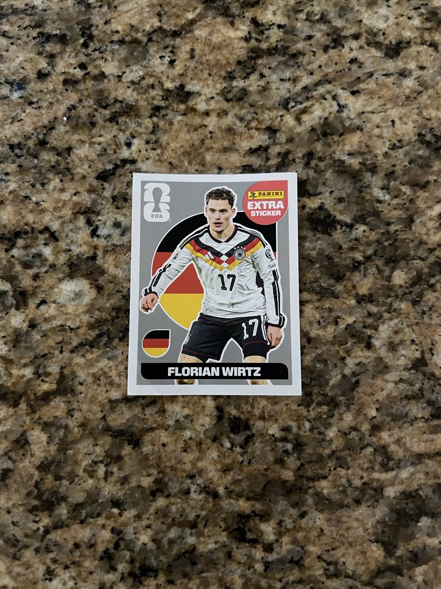 Panini Cartes à collectionner: Panini extra sticker Florian Wirtz – Neuf (Voir description) à Sonceboz-Sombeval par guidopichard