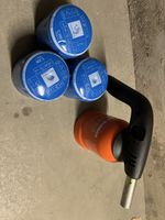 Chalumeau à gaz avec 3 cartouches Campingaz C206 bon état