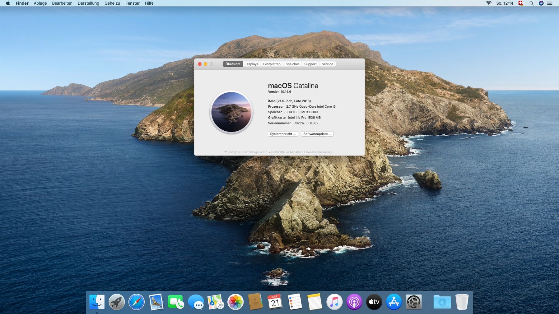 Apple PC: iMac 21.5 - JG. 2013 mit macOS Catalina – Usato da Hausen AG venduto da piccadilly62 1
