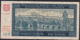 Böhmen und Mähren 100 Koruna 1940