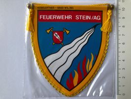 Vintage Fanion/Wimpel   FEUERWEHR  STEIN / AG