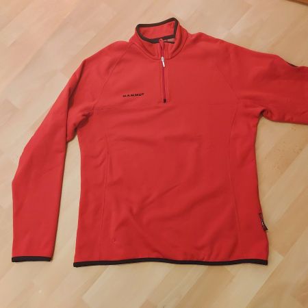 **Schöner roter Fleece Pullover von Mammut, Gr. XL**