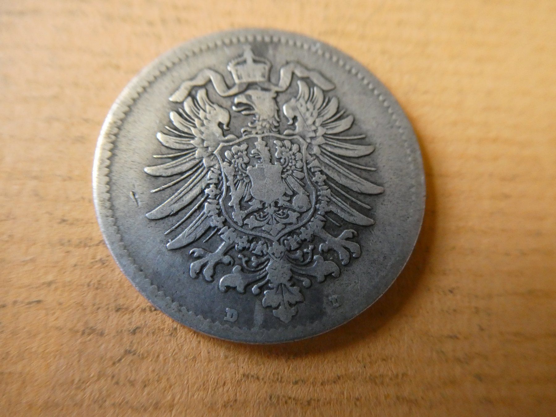 Tutti le monete: Dt. Reich 1881 D, 1 Silbermark – Usato da Hinterforst venduto da Rohusri 1