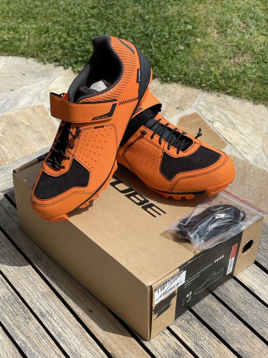 Cube Scarpe da uomo: Chaussures Vélo Cube - mountain bike PEAK – Nuovo (secondo la descrizione) da Prangins venduto da seb_bqx8