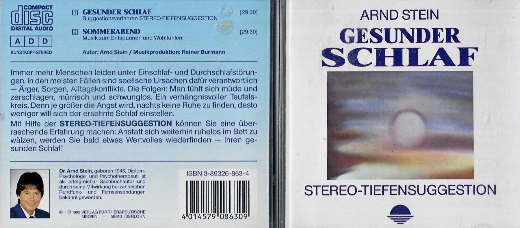 CDs: Heilung & Entspannung - 2 Suggestions CDs – Gebraucht aus Rotkreuz von Radus24