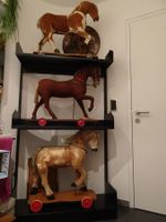 3 antike Pferdchen - Rössli  - Schauckelpferd -