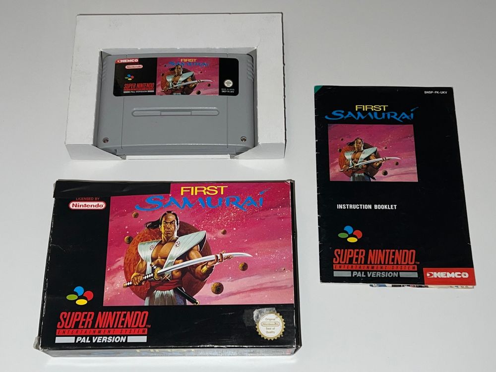 Super Nintendo (SNES) Spiel - First Samurai (OVP) (Gebraucht) in Zürich ...