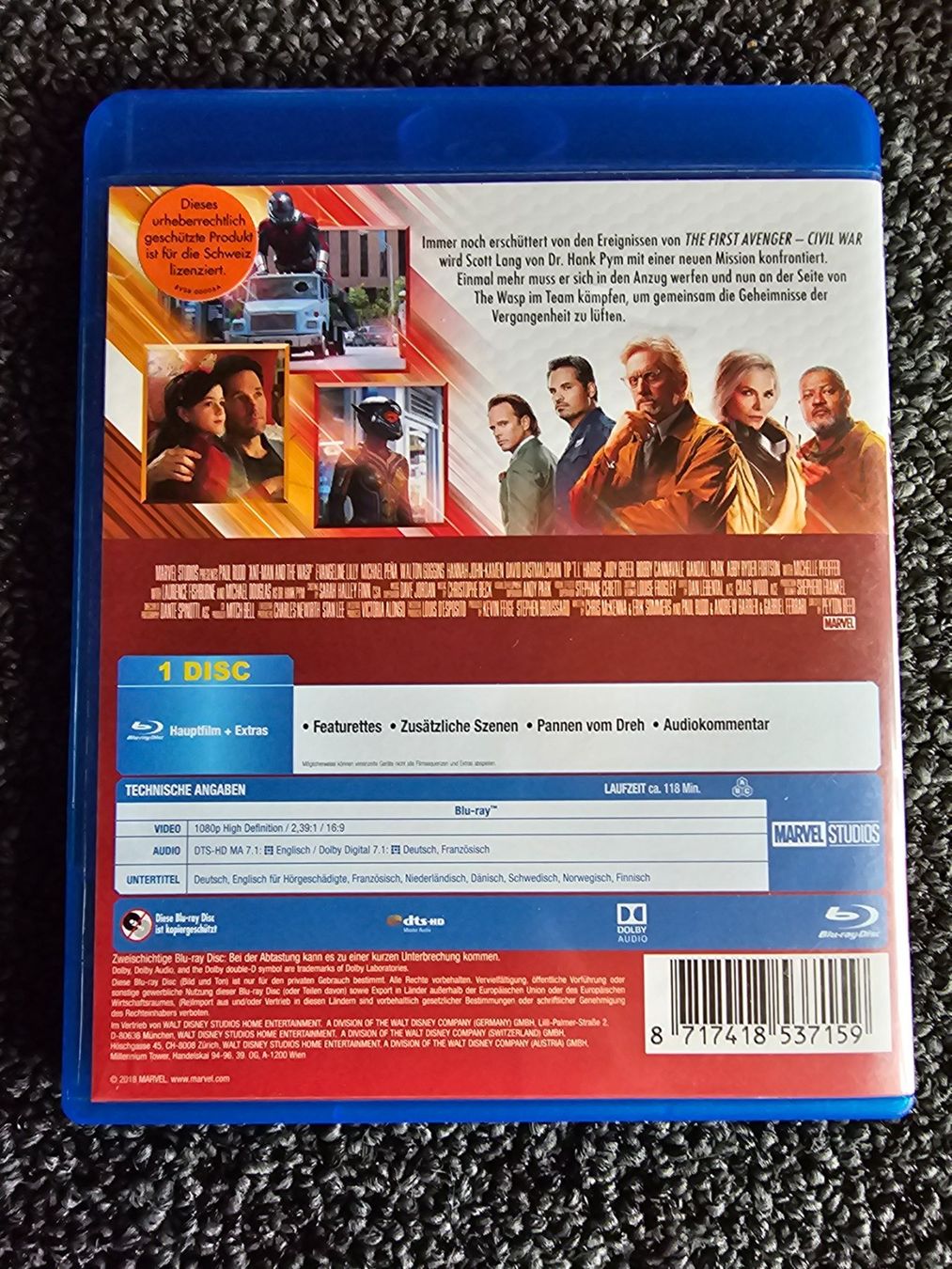 Tutti i DVDs: ANT-MAN-WASP – Usato da Ruswil venduto da jan_bxl5 1