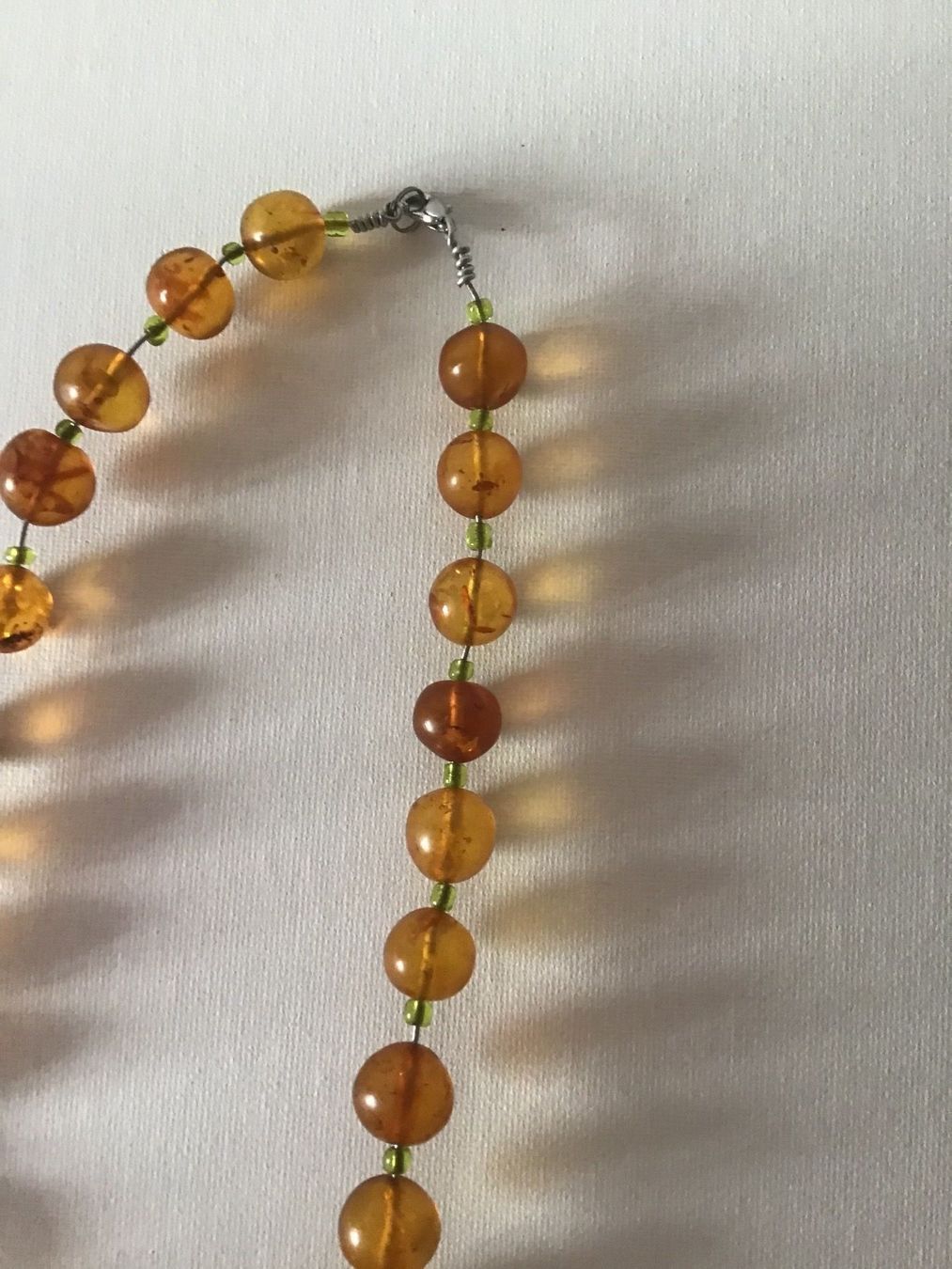 Ketten: Moderne Bernstein Kette – Gebraucht aus St. Gallen von Goldlilly 3