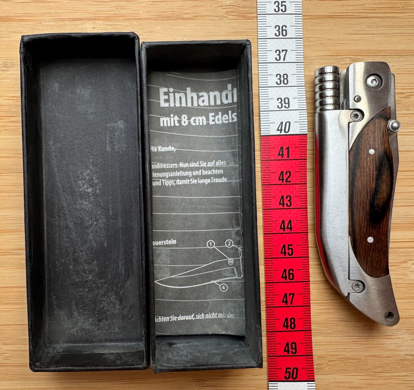 Taschenmesser: Semptec Pearl Edition - Taschen-/Klappmesser mit Feuerstein – Gebraucht aus Winterthur von YaV 3
