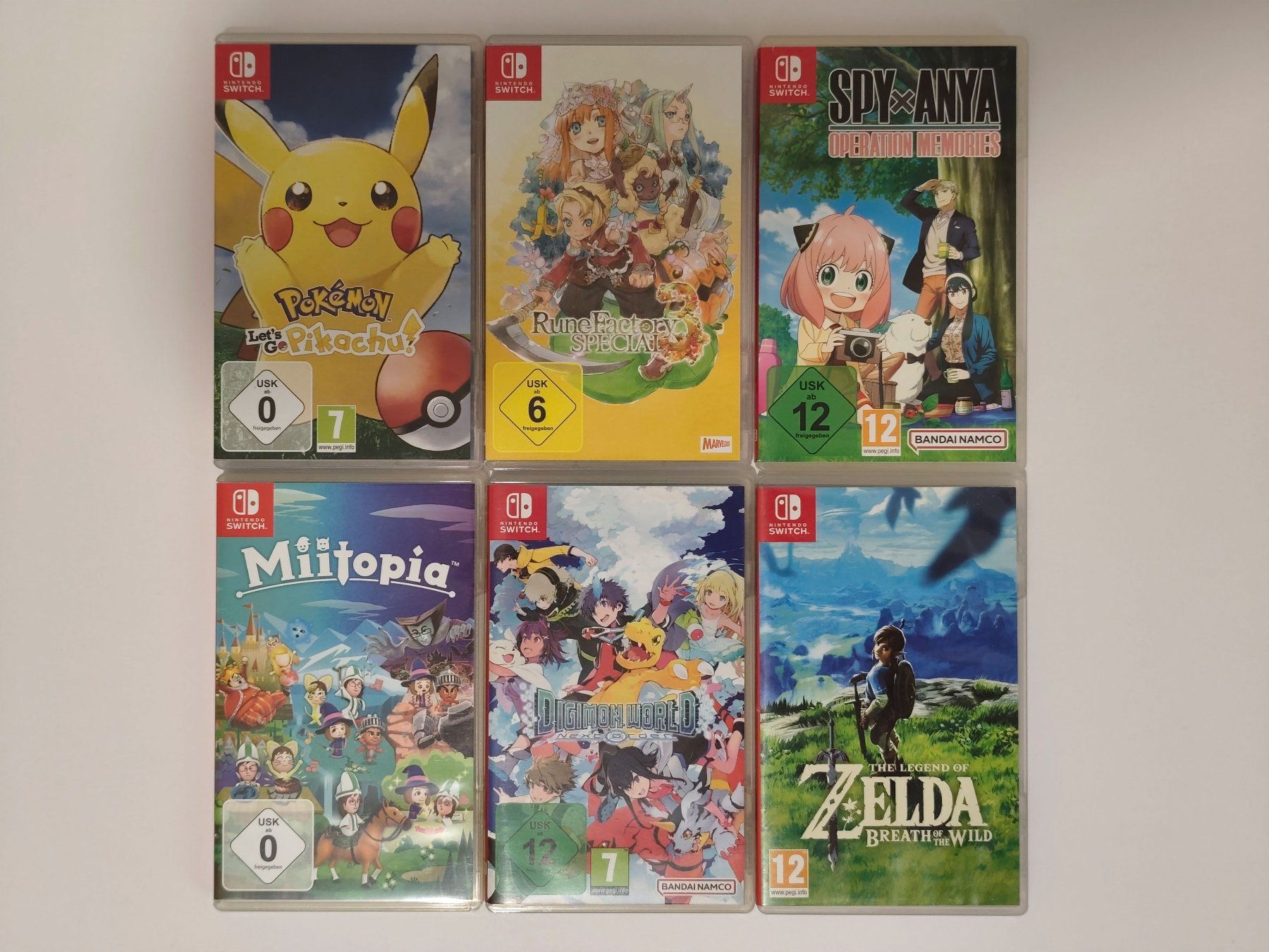 Nintendo Konsolen: Nintendo Switch Lite mit 6 Spielen - Top Zustand – Gebraucht aus Wil SG von anhe87 3