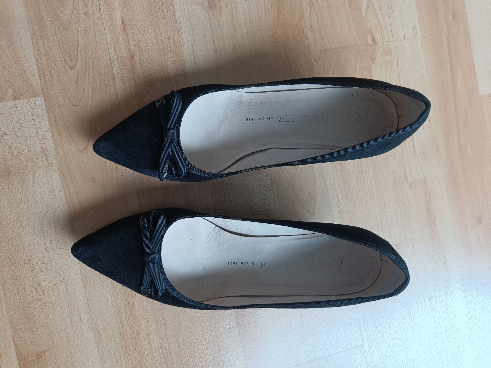 Kaiser Scarpe da donna: Peter Kaiser Echtleder Pumps Schwarz Gr. 5 bzw. 38 – Usato da Lenzburg venduto da Valflo02 5
