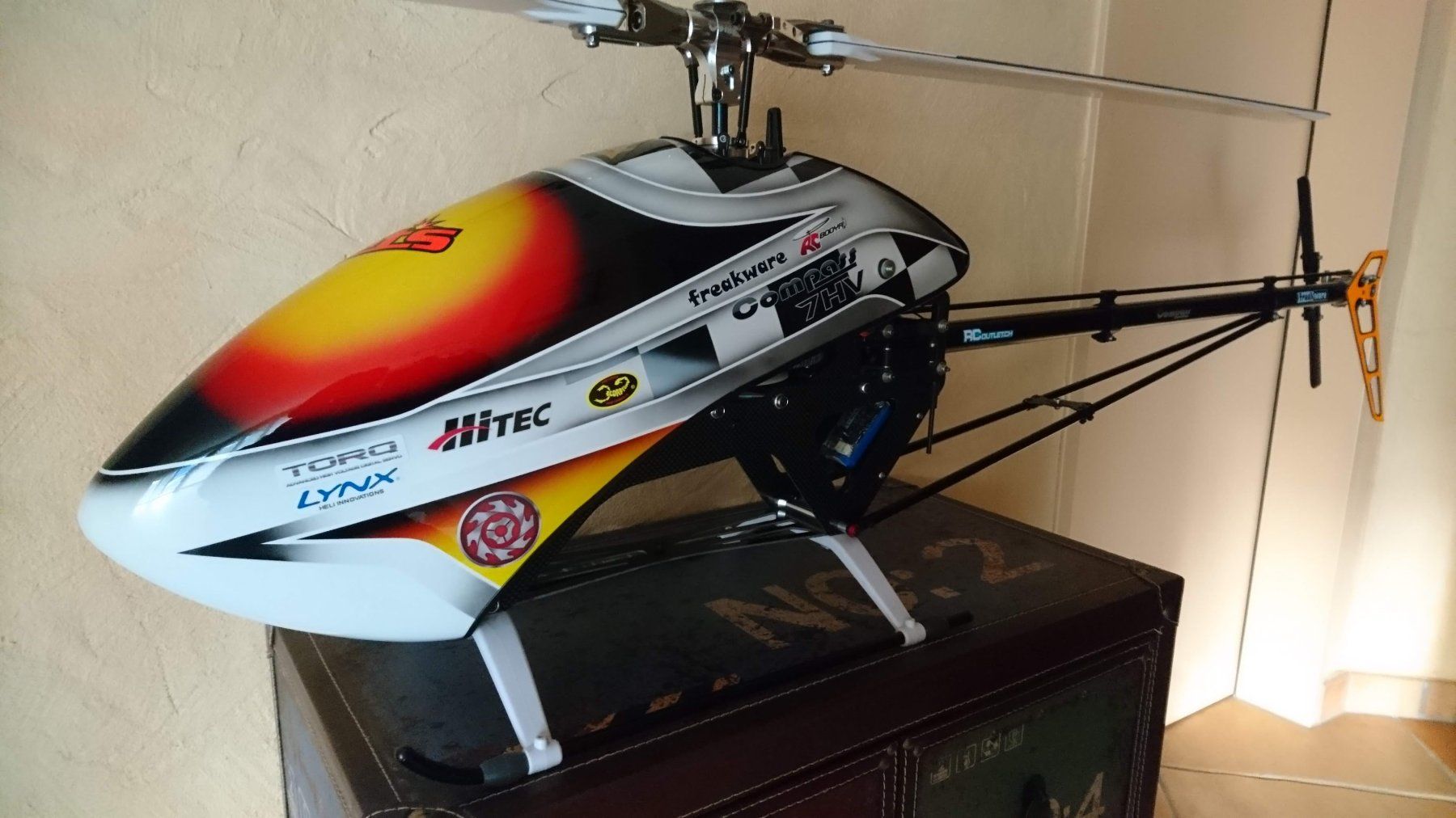 Modellismo RC: Heli Compass 7HV – Difettoso da Lützelflüh-Goldb venduto da alb_d9cx