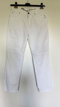 weisse Sommer Jeans, Gr. 38 von Anna Montana