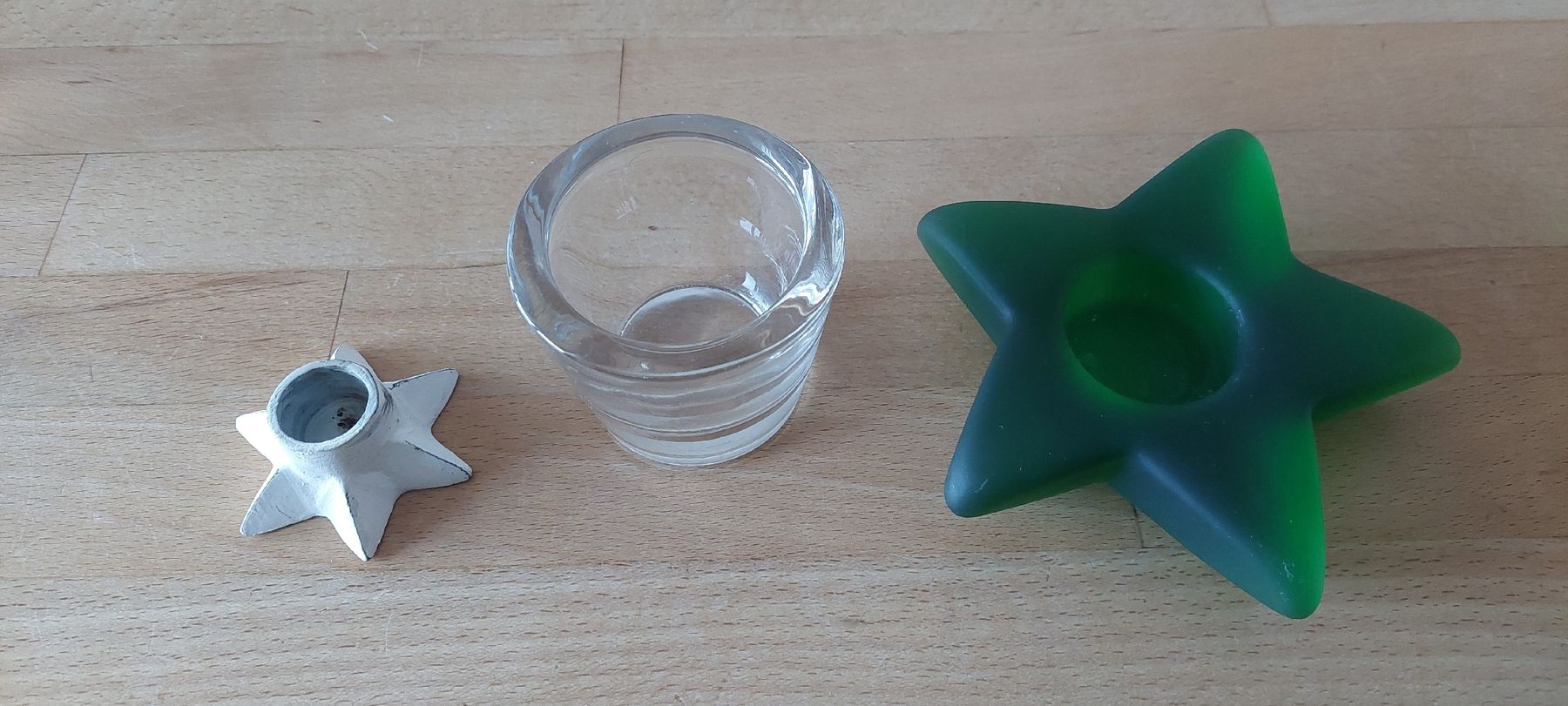 Portacandele: 3x Kerzenständer – Usato da Dietikon venduto da fly.high