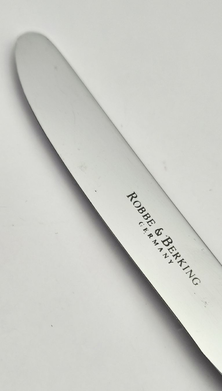 Robbe & Berking Set di posate: 9 Messer Robbe & Berking  Martelé 925 Sterling Silber – Usato da Clarens venduto da Rimany 1