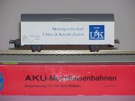 Neu OVP Swiss Made AKU 1064 SBB Kühlwagen Ulmer & Knecht AG