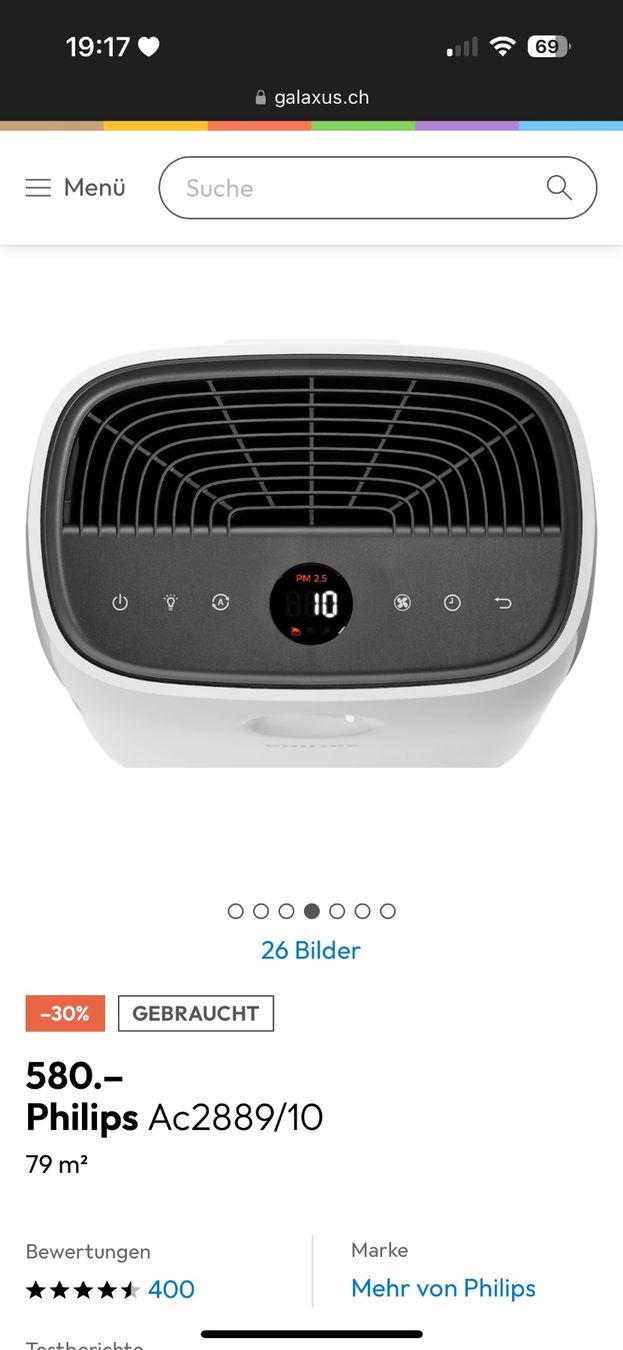 Philips Purificatori d'aria: Purificateur d'air Phillips – Usato da Vevey venduto da vir_t27l 2