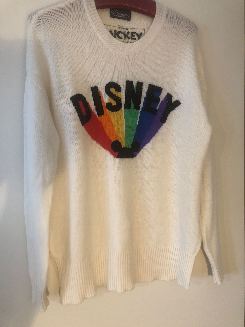 Princess goes hollywood Maglioni & Felpe: princess pullover grösse 42 cremeweiss wolle disney – Usato da Basel venduto da dept