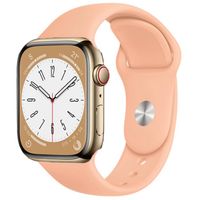 Silikon Armband für Apple Watch 42 / 44 /45 /49mm - Honeydew