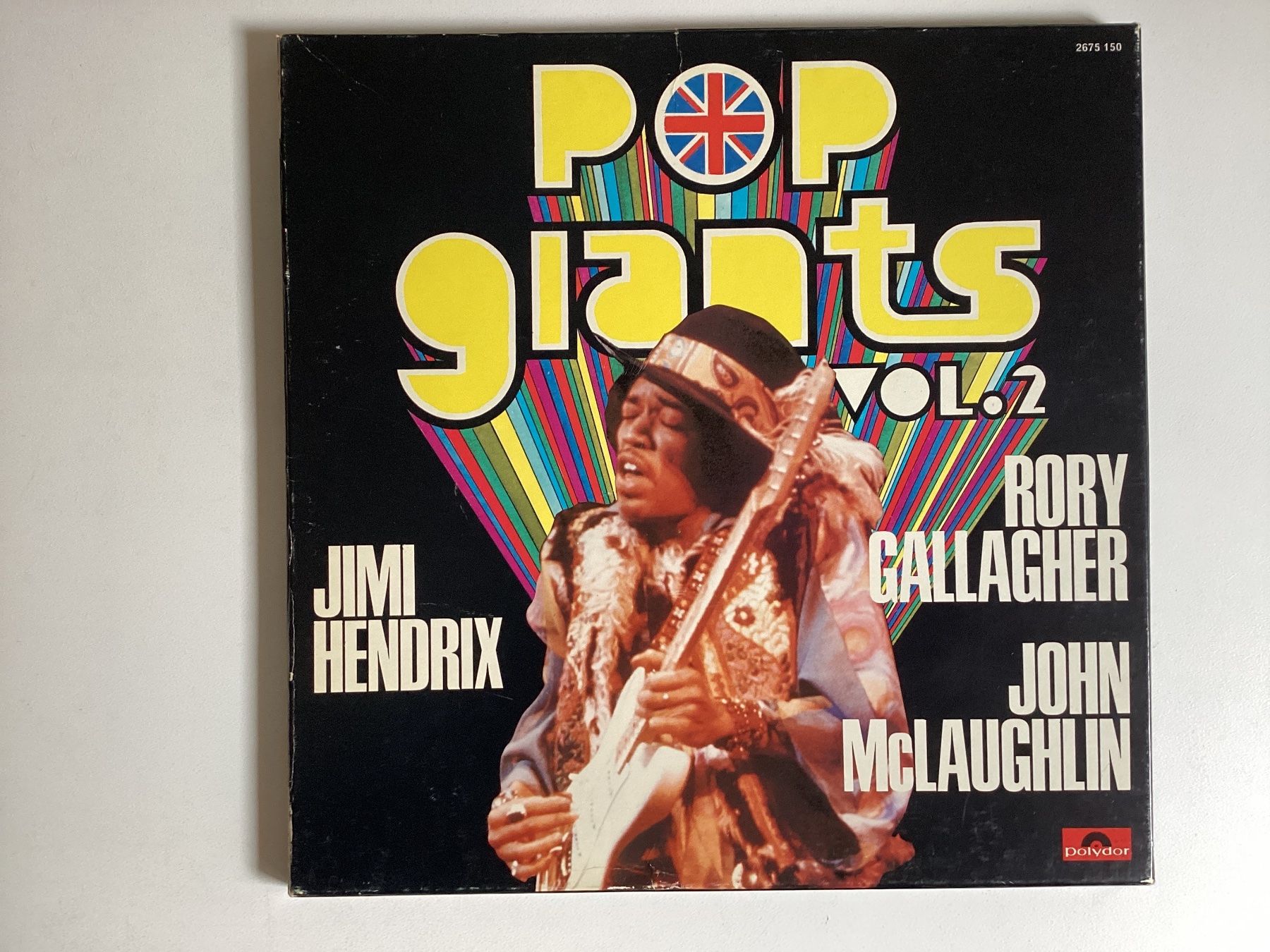 Dischi in vinile: Pop Giants 3-LP - Box Hendrix, Gallagher, McLaughlin – Usato da Gutenswil venduto da Hamzian