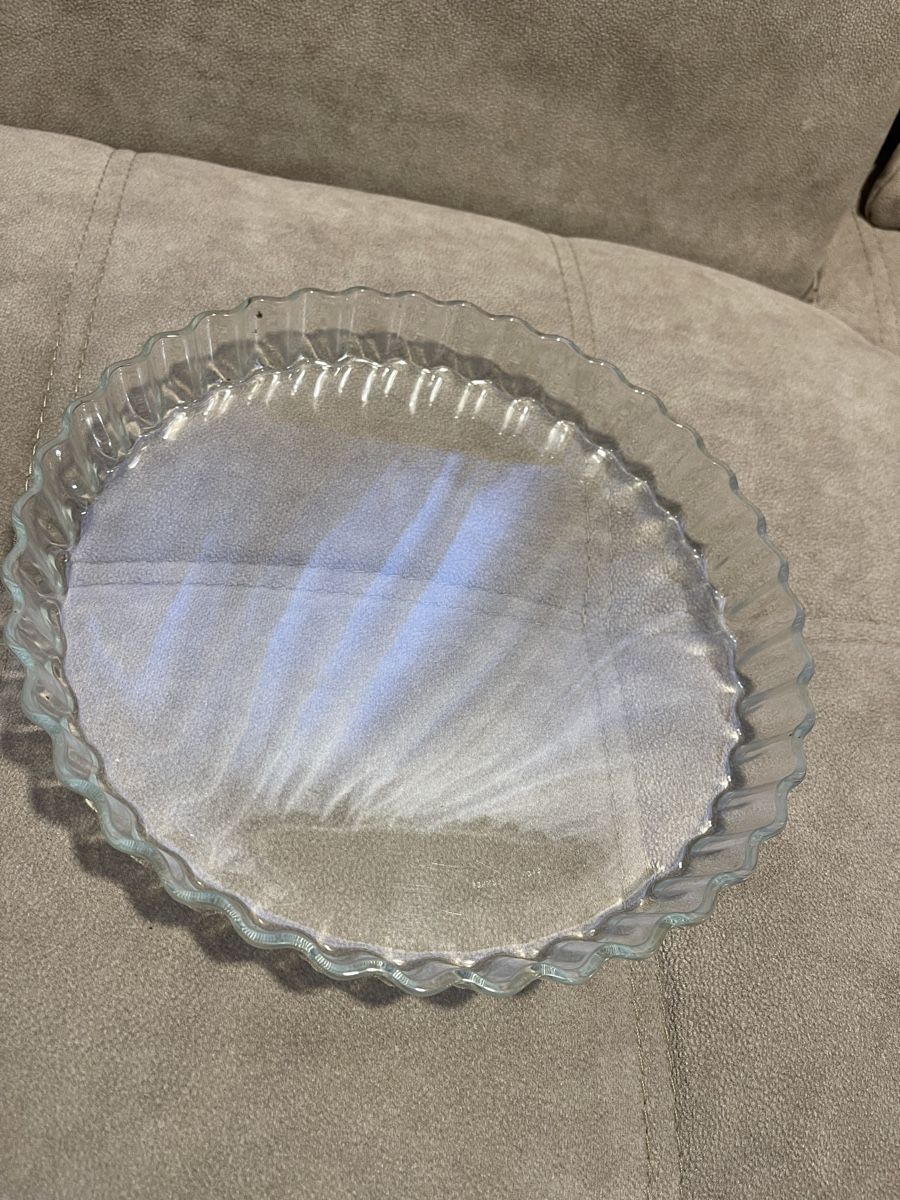 Teglie da forno: Quiche Form aus Glas, Durchmesser 30cm – Usato da Elsau venduto da isidobrany09 3