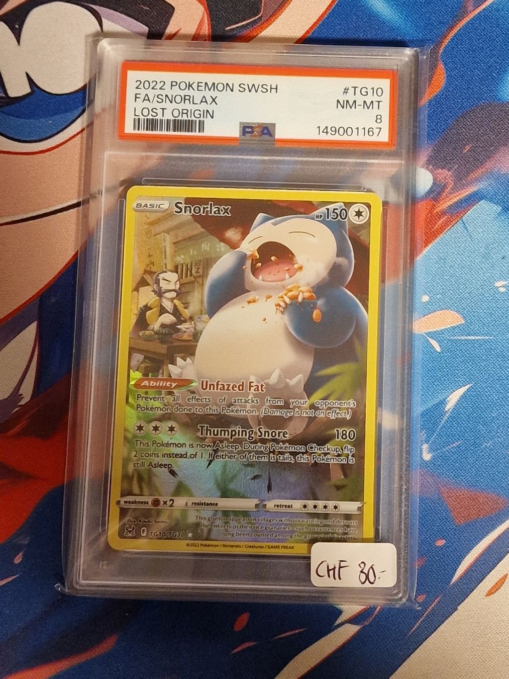 Pokémon Sammelbilder & Trading cards: Snorlax TG 10 - PSA 8 – Neu (gemäss Beschreibung) aus Köniz von ps5_77vk