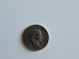 10 Rappen 1879 Weltrekordmünze