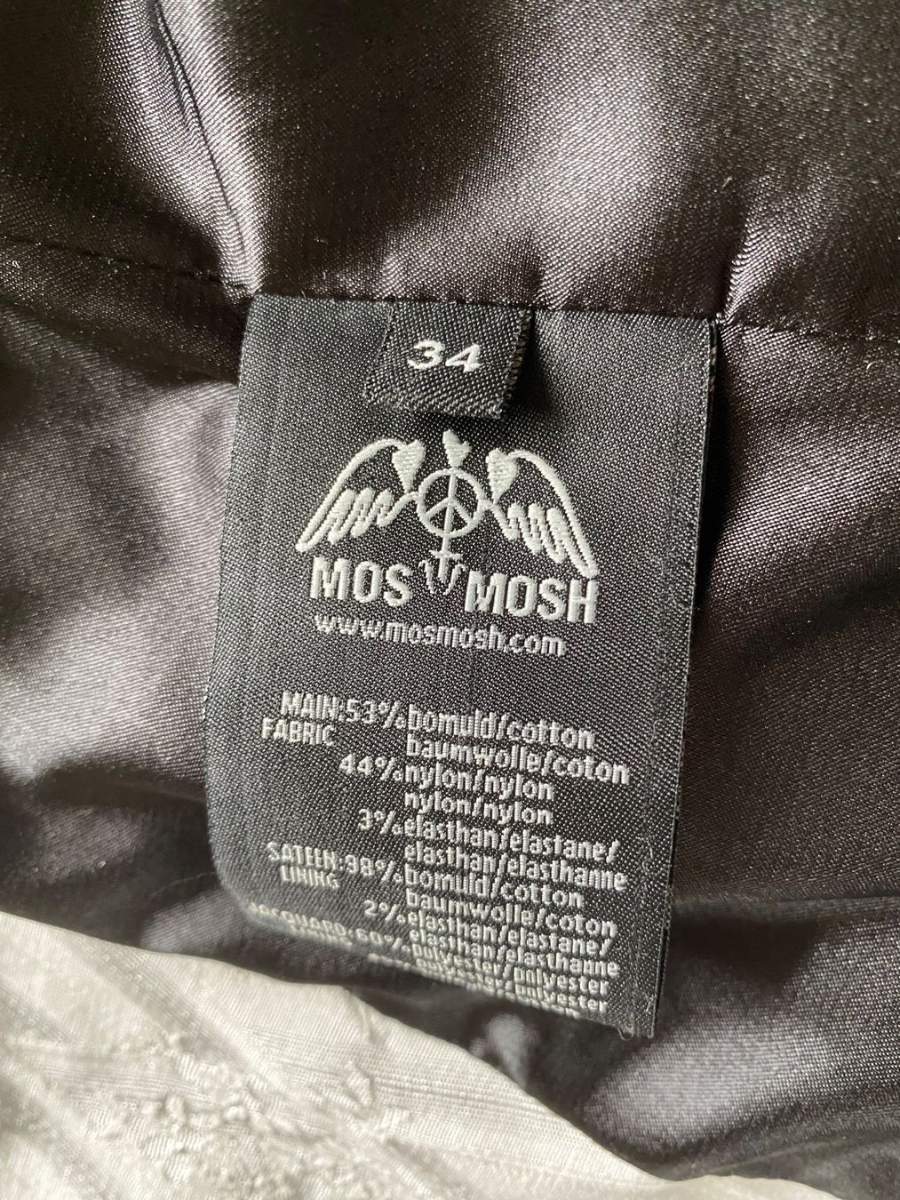 Mos mosh Giacche: Blazer von Mos Mosh Gr. 34 schwarz – Usato da Zürich venduto da triangular 3