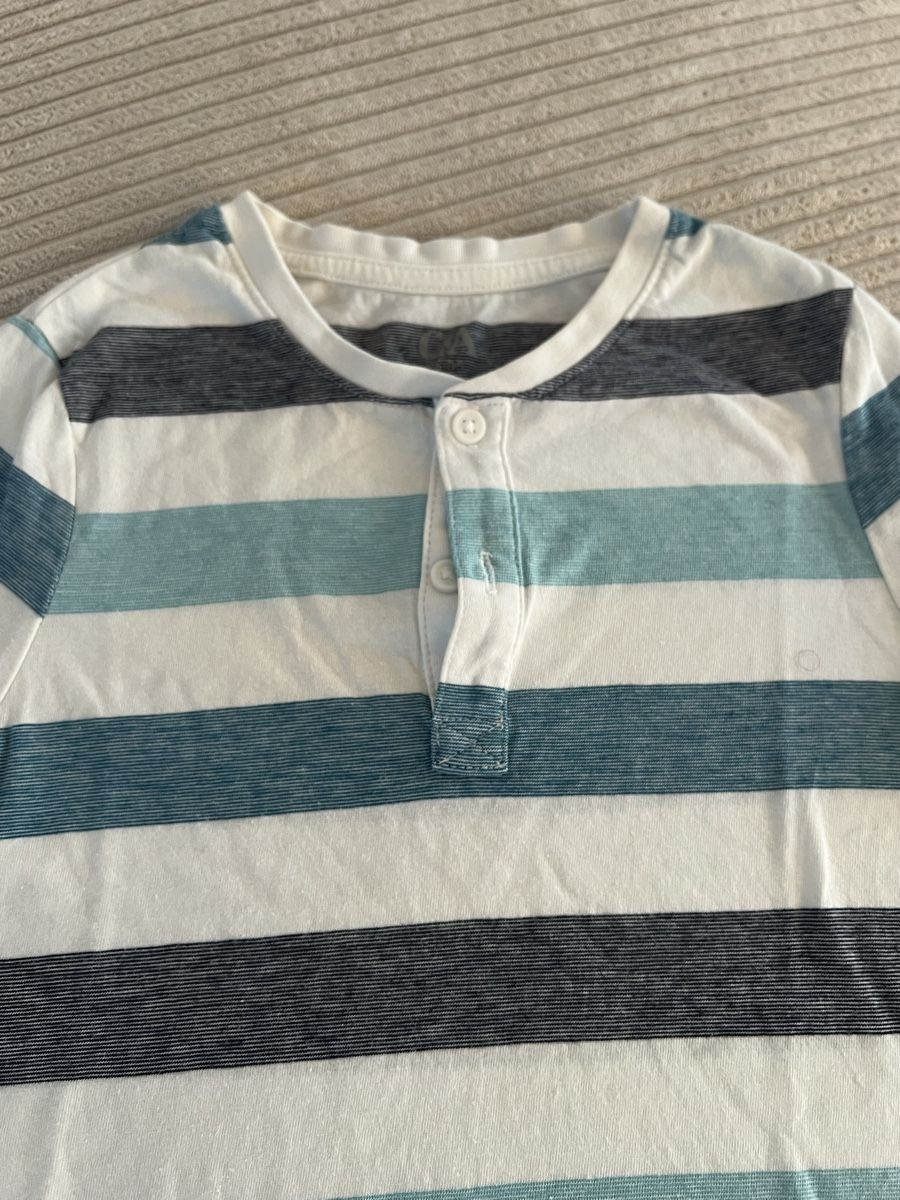 C&A Camicie, T-shirt & Polo: T-SHIRT GESTREIFT GR 116/122 – Usato da Basel venduto da theo-g77 2