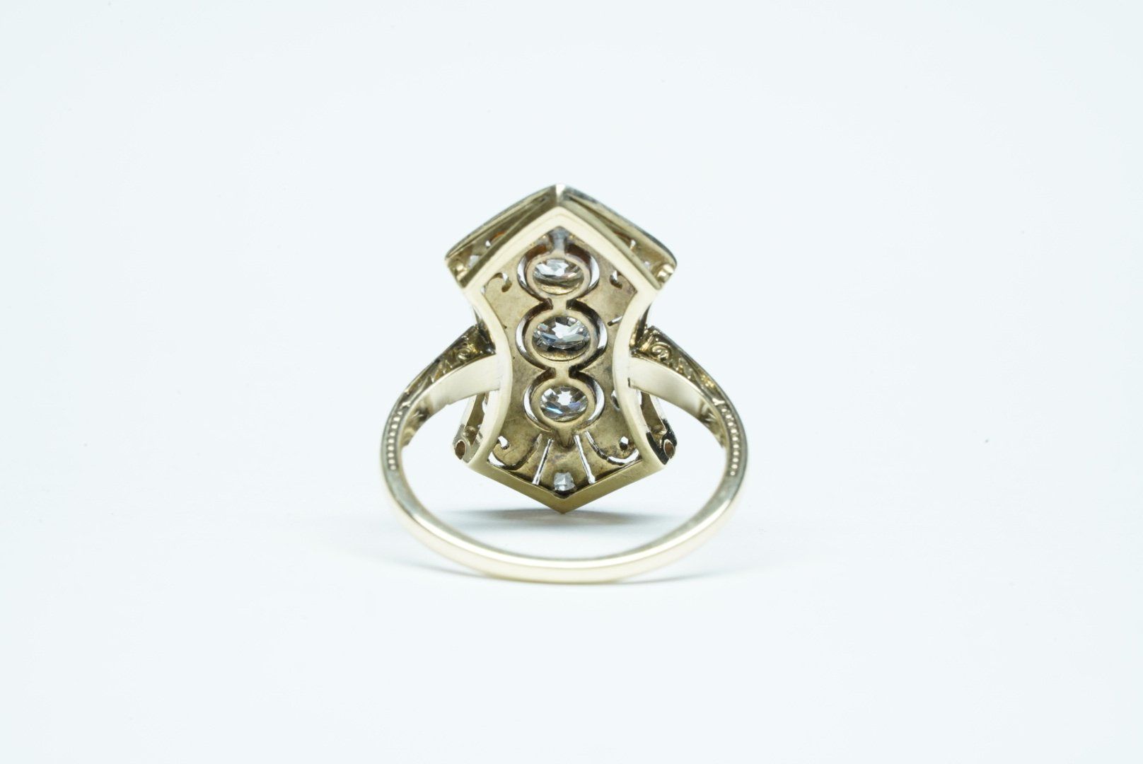 Anelli: Fingerring Antikschmuck Art Deco – Usato da Bülach venduto da Re-Jewelled 3