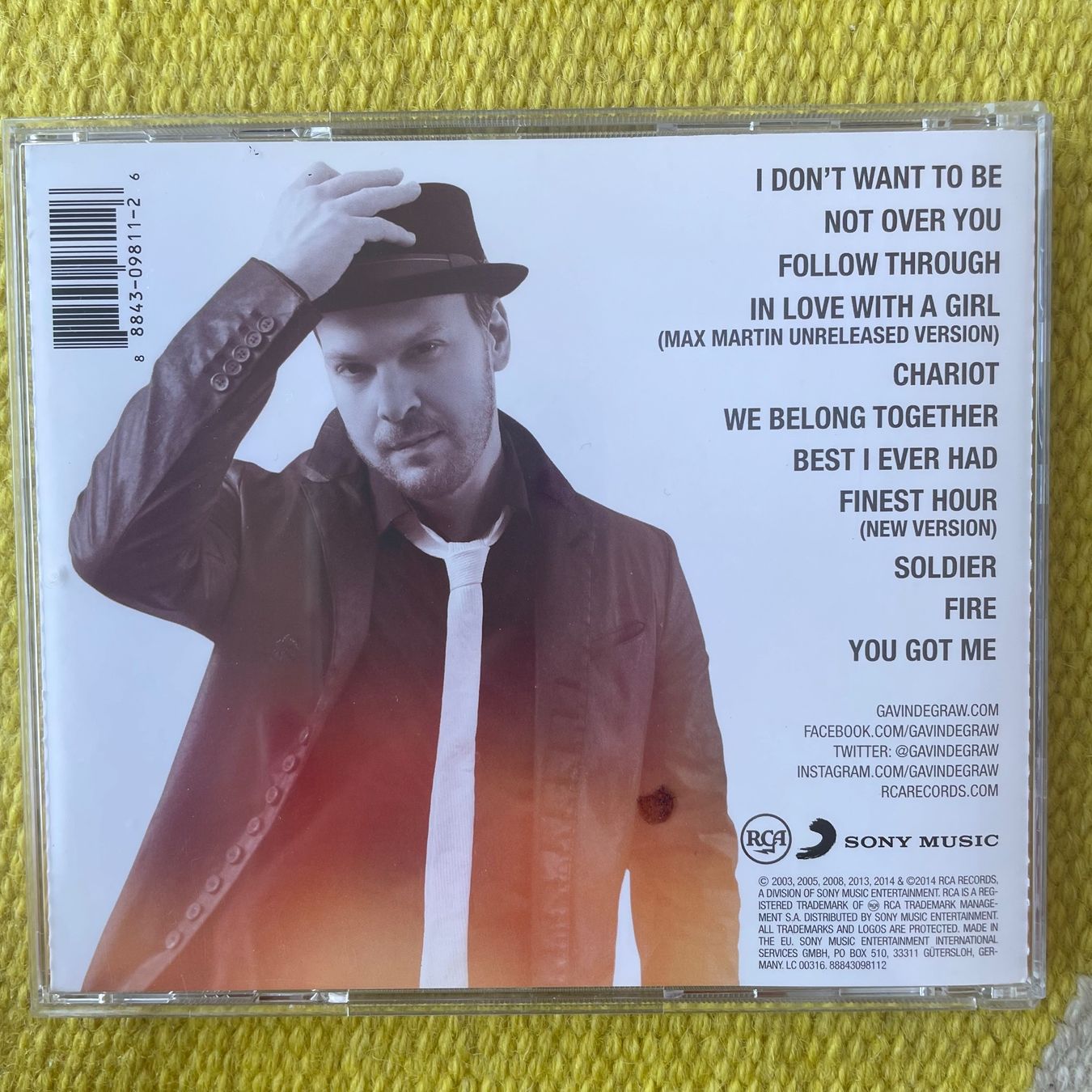 CD: GAVIN DEGRAW-BEST OF – Usato da Rorschacherberg venduto da CD-Roli 1