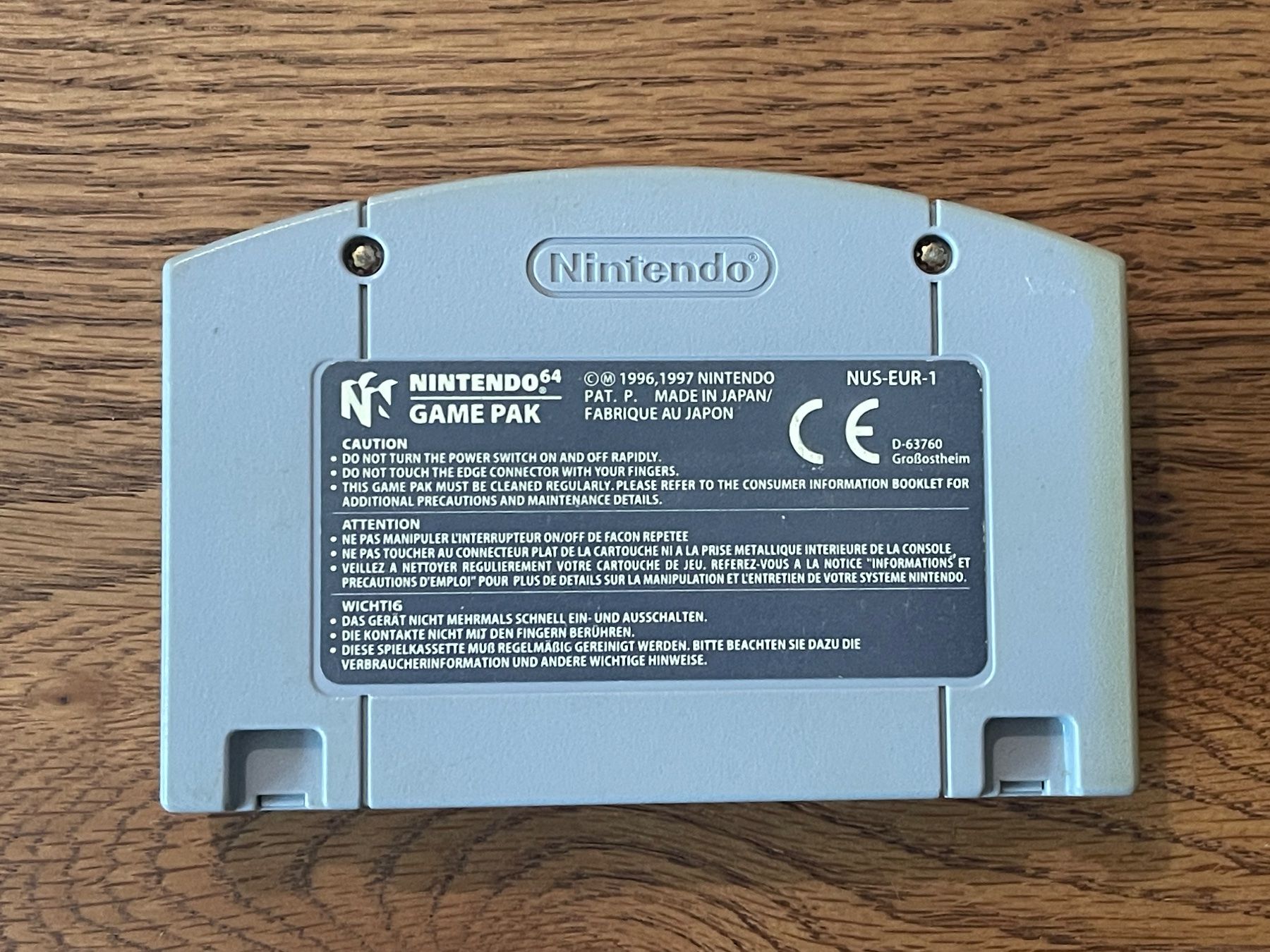 Nintendo Giochi: Army Men: Sarge's Heroes - N64 - gebrauchter Zustand! – Usato da Zuerich venduto da Dorsi 1