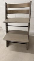 Stokke Tripp Trapp Hochstuhl grau gebrauchter Zustand