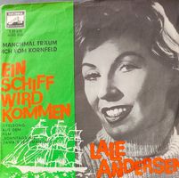 Vinyl Single Lale Andersen - Ein Schiff wird kommen