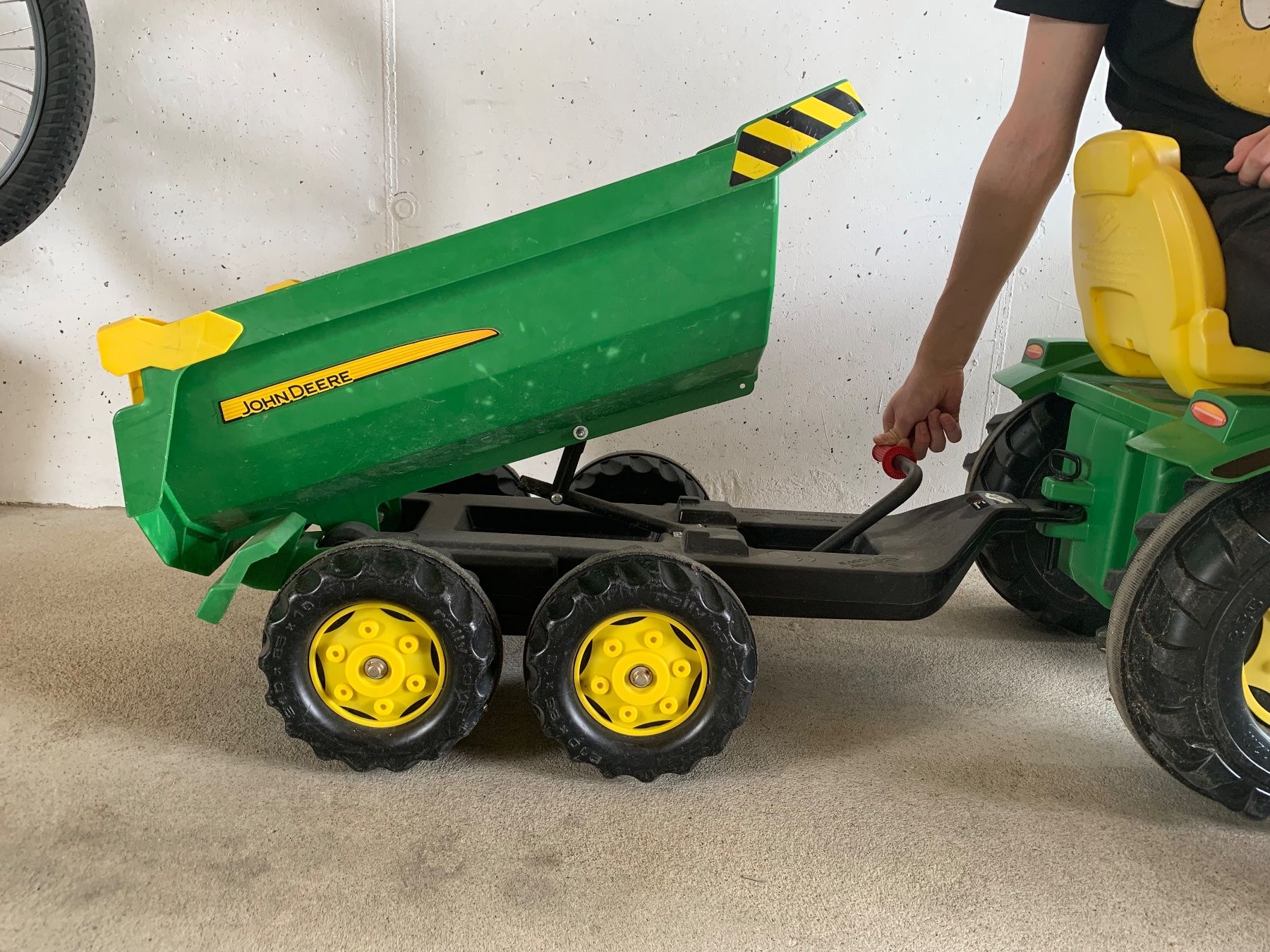 John Deere Véhicules pour enfants: Trettraktor John Deere – D'occasion à Hirschthal par Susi811 5