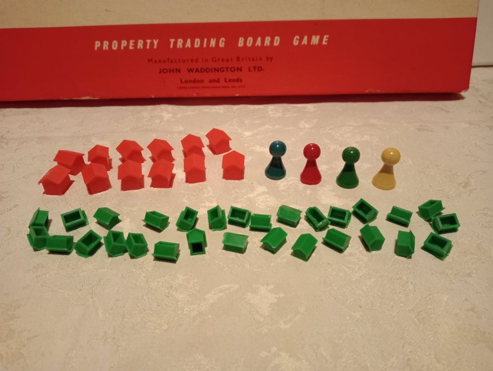 MONOPOLY Vintage 1972 Di John Waddington - Edizione Londra & Leeds, Gran Bretagna - Per Collezionisti - Foto 2