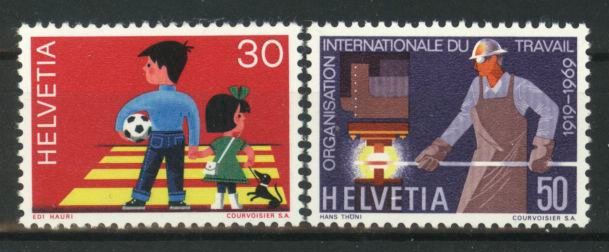 Tutti i francobolli: 1969, Sonderpostmarken II ** – Usato da Willisau venduto da Vollstempel