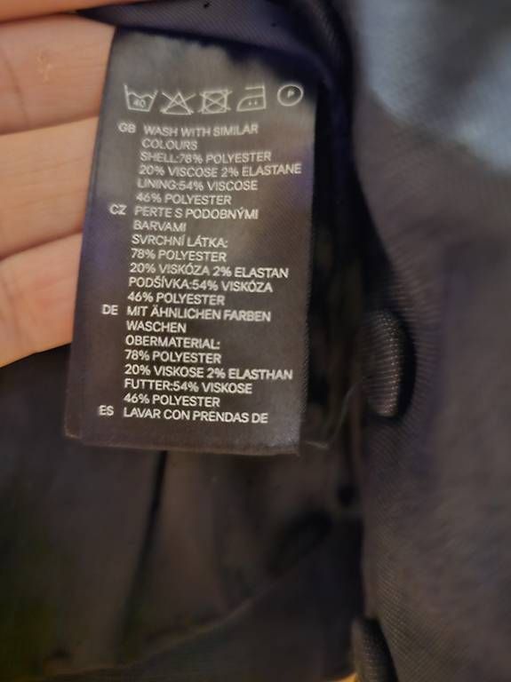 Giacche: Dunkelblaue Kurzarm-Jacke Blazer Gr 40 – Usato da Uzwil venduto da sousse73 4