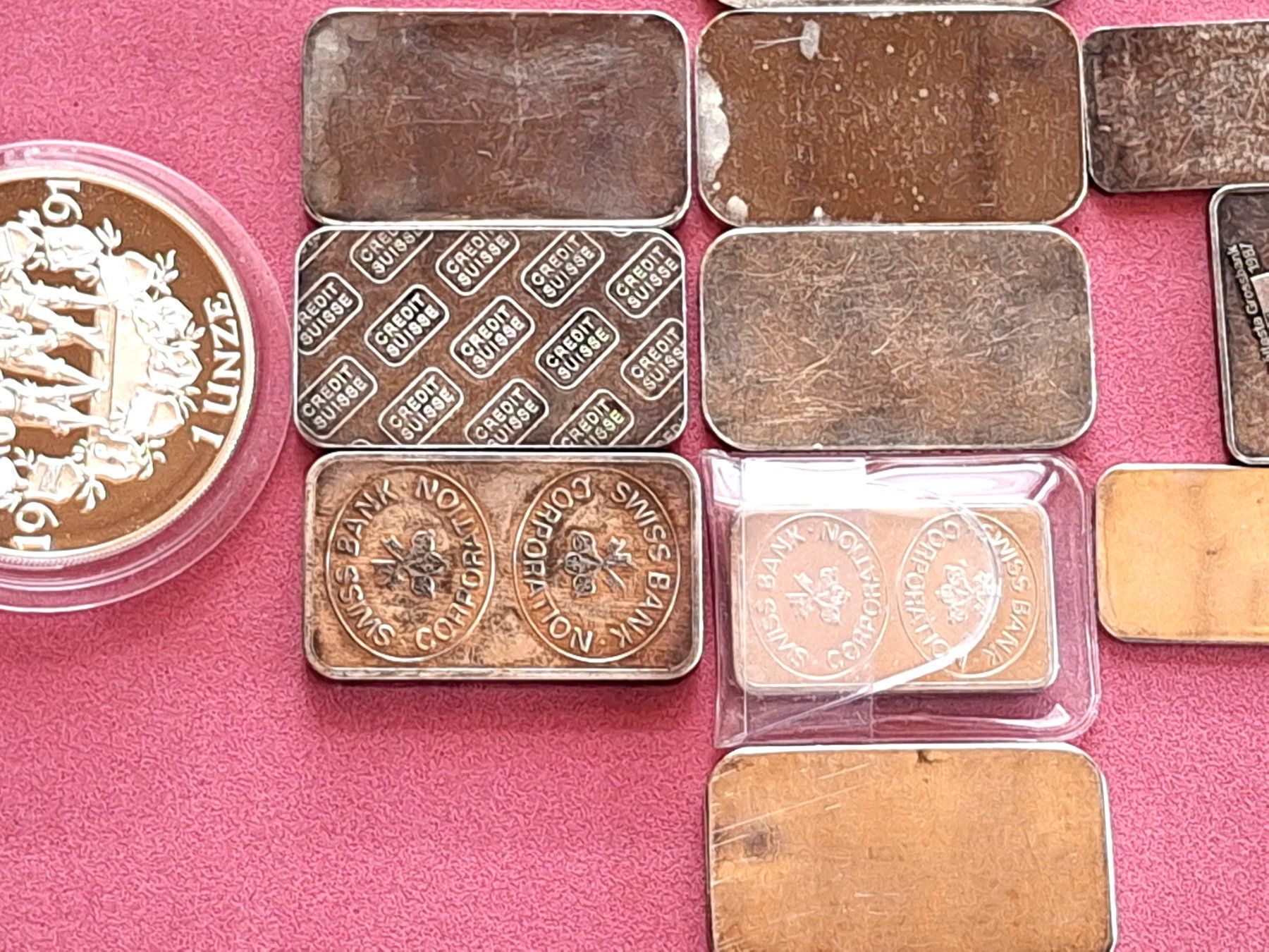 Metalli preziosi: SILBERBARREN - 156.1 GRAMM - FEINSILBER – Usato da Boniswil venduto da dpd4coins 8